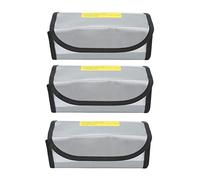 Riuulity Sac de Protection pour la Charge de Age Batterie Lipo, L'extinction du Feu et L'isolation du Flux d'air, Le Matériau en Fibre PVC, adapté à la Plupart Batteries
