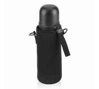 Riuulity Sac Porte-bouteille D'eau en Néoprène Souple pour les Voyages en Plein Air, Sangle Réglable, Matériau Extensible, Idéal pour le Pique-nique et le Camping (Hauteur 19cm)