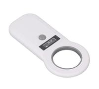 Riuulity Scanner D'étiquettes de Puces pour Animaux de Compagnie de Haute Précision pour une Gestion Sécurisée des Informations sur les Animaux de Compagnie, Conception Portable pour les Cliniques