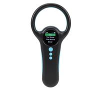 Riuulity Scanner D'identification pour Animaux de Compagnie, Lecteur de Puces Double Fréquence 134,2 K pour Une Récupération Fiable des Informations sur Les Puces, Lecteur Portable Facile à Utiliser