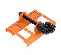 Riuulity Scie à Chaîne Résistante à l'usure, Barre de Fraisage de Planches Bien Faite pour Petites Opérations, Scie Chaîne en Fer Orange 60oz