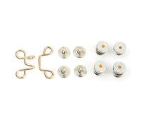 Riuulity Serre-boucle de Taille Réglable et Durable pour Pantalons, Design Créatif pour Taille Fine, Ajusteur de Ceinture Réutilisable pour Hommes et Femmes, Matériau en Alliage (Version à vis avec