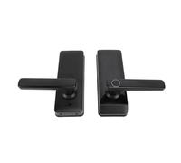 Riuulity Serrure de Porte Intelligente à clé de Mot de Passe à Empreinte Digitale, pour Un Accès sécurisé à la Maison, Serrure D'entrée électronique avec Reconnaissance Mobile NFC