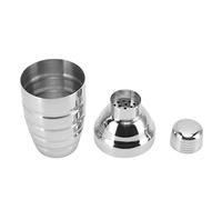 Riuulity Shaker à Cocktail Professionnel en Acier Inoxydable, Mélangeur Facile à Nettoyer pour Barman à Domicile, 1 X Mélangeur à Vin à des Fins de Cadeaux (500ML)