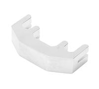 Riuulity Silencieux de Violon en Métal, Conception Durable, Fixation Rapide, Sourdine Auxiliaire pour la Pratique du Violon 1/2 4/4, Argent