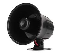 Riuulity Sirène Sonore 110DB, Système D'alarme Filaire en Alliage de , Klaxon pour Balcon Mural ABS DC6-12V