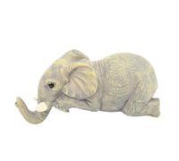 Riuulity Statue D'éléphant en Résine Fabriquée à la Main, Jolies Figurines de Mère et de bébé, Conception Détachable pour étagère de Table, Grand Symbole d'amour Maternel