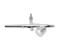 Riuulity Stylo Pulvérisateur Aérographe Haute Performance à Double Action en Acier Inoxydable avec Aiguille de 0,3 Mm pour de Multiples Applications jusqu'à 1-1/2 Pouces de Large pour les Artistes