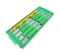 Riuulity Support de Douille Portable, Plateau de Rangement de Douilles Polyvalent, Maintien sécurisé des Outils, Système à Double Roulement, Poignée Portable, Longue Durée, avec Rail en