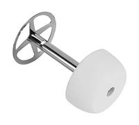 Riuulity Support de Rangement pour Brosse à Dents en Acier Inoxydable 304, Conception Circulaire, Résistant à l'usure, sans Poinçon pour la Salle de Bain des Enfants Matériau : Base en Résine + Tige