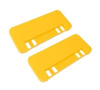 Riuulity Support de Seau à Miel Plat en Plastique pour Apiculteur, Support de Grattage de Miel Efficace pour Cadre de Ruche, 2 Pièces (Yellow)