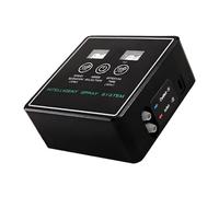 Riuulity Système de Brumisation Intelligent pour Reptiles avec Synchronisation et Cycle Automatique, Buse Rotative à 360 °, Contrôle Facile par écran Tactile, Simulation de Pluie (Buses 5m 2)