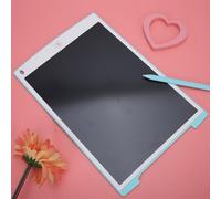 Riuulity Tablette D'écriture LCD 12 Pouces pour Enfants, Planche à Dessin Graffiti avec Protection des Yeux avec une Touche D'effacement et de Verrouillage, pour (bleu (avec e verrouillage))