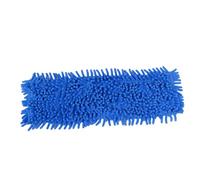 Riuulity Tampon de Vadrouille Plat en Microfibre Réutilisable, Doux et à Forte Absorption D'eau, Tête de Vadrouille de Remplacement pour Sols en Bois Dur, Carrelage et stratifié, avec