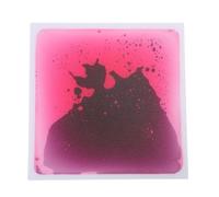 Riuulity Tapis Sensoriel Liquide, Tapis de Jeu pour Tout-Petit avec Une Surface Non Glissante et Un Liquide coloré pour Les Enfants de Carreaux pour Enfants (Purple)