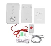 Riuulity Téléavertisseur sans Fil pour Soignant SOS Bouton d'urgence Alarme Vocale de Détresse pour Personnes âgées, Notifications en Temps Réel pour la Prévention des Chutes, Notification