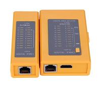 Riuulity Testeur de Câbles Portatif, Traceur pour Câbles RJ45, Vérification de la fiabilité pour les Professionnels de L'informatique