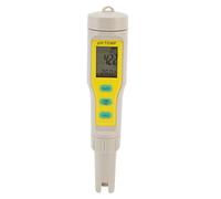 Riuulity Testeur de qualité du PH de L'eau, électrode Remplaçable, de la Température, Stylo PH Réutilisable pour Culture Hydroponique, Spas, Aquariums 5,9 Oz