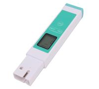 Riuulity Testeur Numérique Précis de qualité de L'eau, Compteur TDS EC avec écran LCD rétroéclairé pour la Culture Hydroponique de L'eau Potable, Compact 15cm