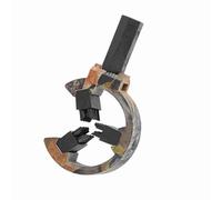 Riuulity TP812 Repose-Flèche avec Brosse de Camouflage pour Arc à Poulies, Matériau en Alliage Solide, Libère la Flèche en Toute sécurité, Améliore la Précision de Tir, Convient pour l'arc à Poulies