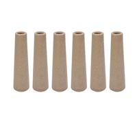 Riuulity Tube Multifonctionnel D'enroulement de Boule de Fil de Papier, Tube de Tissage Léger pour la Laine, 6 Pièces pour la Plupart des Scènes