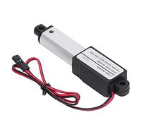 Riuulity Type de Crayon D'actionneur Linéaire électrique Aluminium ABS DC pour les Machines Iatriennes Agricoles, Conception de Protection Multiple (30 mm)