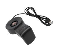 Riuulity Ventilateur de Refroidissement pour Aquarium, Connexion USB Silencieuse, Gain de Place pour Une Utilisation Toute L'année, Ventilateur de Refroidissement pour Animaux Aquatiques (Black)