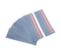 Riuulity Yeux de Plume Artificiels pour Montage de Mouches, Plumes Synthétiques Imperméables en Nylon, 90 Pièces, for Montage de Mouches et Fabrication de Leurres
