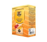 RIV Paris Savon Éclaircissant à la Vitamine E Hibiscus avec Curcuma - 180 g - Hydrate et Rafraîchit la Peau