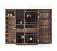 RIVA 1920 meuble à vin CAMBUSA WINE (A1 - Bois massif et métal)