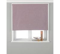 Riva Accueil Eclipse Blackout Rouleau Aveugle, Polyester, Mauve, 153 X 162Cm
