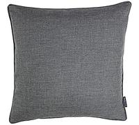 Riva Accueil Eclipse Housse De Coussin Polyester Argent 45 X 45 Cm (18" X 18")