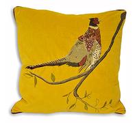 Riva Accueil Hunter Coussin Velours Couverture, Moutarde, 45 X 45 Cm, Senf