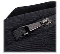 Riva Case Cardiff 8521 - Sac à dos - polyuréthane, toile, cuir artificiel, 100 % coton - noir - 13.3" G