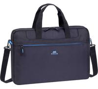 Riva Case Regent series 8037 - Sac à bandoulière pour ordinateur portable - 39.6 cm (15.6") - noir