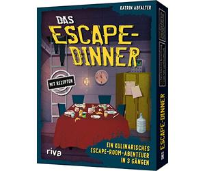 RIVA Das Escape-Dinner - EIN kulinarisches Escape-Abenteuer in 3 Gängen : Mit Rezepten