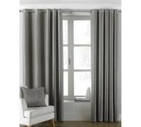 Riva Home Atlantic - Rideaux à anneaux (Taille 3: 168 x 137cm) (Gris) - UTRV1072 Gris G