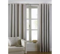 Riva Home Atlantic - Rideaux à anneaux (Taille 7: 229 x 183cm) (Naturel) - UTRV1072 Multicolore G