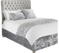 Riva Home - Drap-housse "Verona" RV1098 (Superking) (Silver)