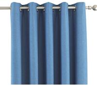 Riva Home Eclipse Rideaux occultants avec œillets RV1083 (229cm x 137cm) (Jeans)