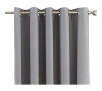 Riva Home Eclipse - Rideaux occultants (Taille 2: 117 x 183cm) (Argent) - UTRV1083 Multicolore