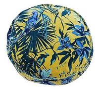 Riva Home Amazon Dungle Taie d'oreiller ronde RV1234 (50x12cm) (Teal)