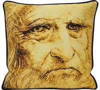 Riva Home Leoonardo Self Portrait Housse de coussin décoratif RV558 (45x45cm) (Multi)