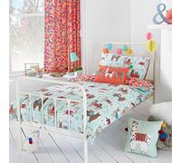 Riva Home Llamarama Ensemble de literie RV1218 (Toddler (120x150cm)) (Coloré)