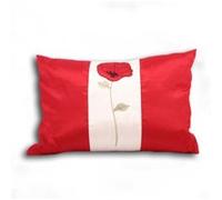 Riva Home Poppet - Housse de coussin (35x50cm) (Crème/Rouge) - UTRV738 Crème/Rouge