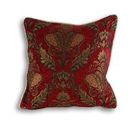 Riva Home Shiraz - Housse de coussin (45x45cm) (Bordeaux)