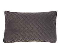 Riva Home Tetris Housse de Coussin, Anthracite/chiné, 30 x 50cm (12" x 20")