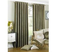 Riva Home Wellesley - Ensemble de rideaux à œillets (168 x 183cm) (Moka) - UTRV952 Multicolore