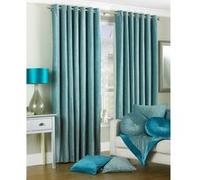 Riva Home Wellesley - Ensemble de rideaux à œillets (229 x 229cm) (Vert pâle) - UTRV952 Vert