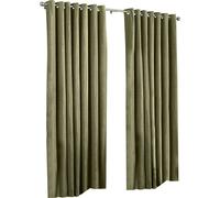 Riva Home Wellesley - Ensemble de rideaux à œillets (229 x 229cm) (Moka) - UTRV952 Multicolore